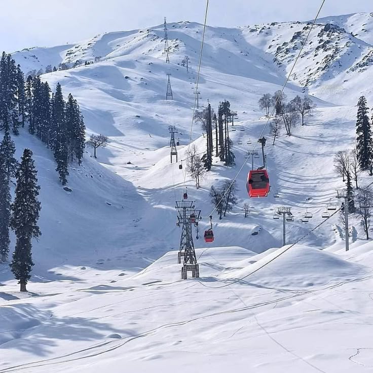 Gulmarg mountain panorama